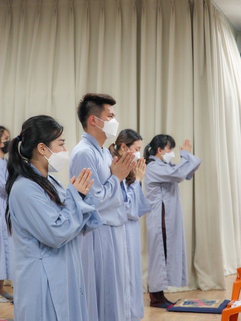The Vesak great ceremony at Duoc Su Temple, Incheon City, South Korea